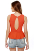 Good Sport Bright Orange Tank Top