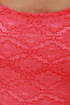 High-Low and Behold Coral Lace Dress