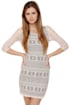 Mercury Rising Ivory Lace Dress
