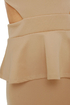 My Flared Lady Taupe Dress