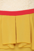 Scene It Yellow Color Block Dress