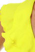 Ocean View Yellow Halter Dress