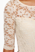 Fleur du Jour Lace and Floral Print Dress