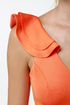 Frillseeker Orange Dress