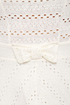 Hole in One Ivory Eyelet Lace Dress