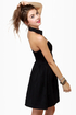 The Good Zip Lollipop Black Dress