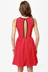 Calamity Jane Red Lace Dress