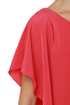 Magnificent Matador One Shoulder Coral Red Romper