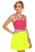 Win Win Situation Fuchsia Pink Bustier Top
