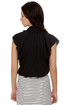 The Great Flutter Black Top