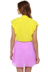 The Great Flutter Yellow Top