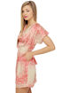 Speaking in Speckles Red Print Dress