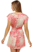Speaking in Speckles Red Print Dress