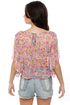 Garden View Floral Print Top