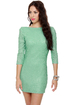 Rubber Ducky Merri-mint Mint Green Sequin Dress