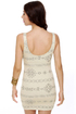 Pyramid Lake Ivory Southwest Print Dress