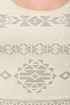 Pyramid Lake Ivory Southwest Print Dress