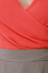Flare-way to Heaven Taupe and Coral Dress