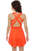 Call Me Baby Neon Orange Dress