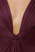 Grand Central Sensation Burgundy Maxi Dress