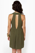 Sherwood Forest Olive Green Dress