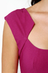 Midi City Magenta Dress