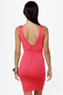 True Calling Coral Pink Dress