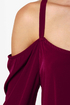 Strapquest Burgundy Dress