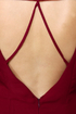 Back in a Flash Burgundy Dress