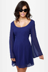 Back in a Flash Blue Dress