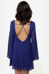 Back in a Flash Blue Dress
