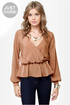 Office Party Blush Top