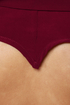 Listen to Your Heart Burgundy Button-Up Top