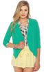 Model Citizen Teal Blazer
