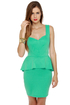 Wear in the World Dark Mint Green Dress