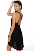 Away We Go Black Lace Dress