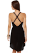 Away We Go Black Lace Dress