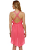 Away We Go Coral Lace Dress