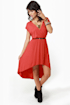To Beach Her Own Rust Orange Dress