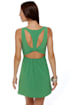 Follow Me Sleeveless Green Dress