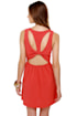 Follow Me Sleeveless Red Dress