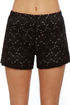 Pantaloon-ey Tunes Black Lace Shorts