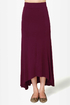 In the Near Flute-ure Burgundy Maxi Skirt