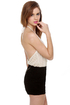 Aphrodite Sheer Gold and Ivory Bodysuit