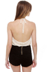 Aphrodite Sheer Gold and Ivory Bodysuit