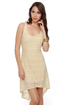 Crochet-ndo Cream Dress