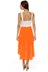 For Keeps Ivory and Neon Orange Dress