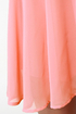 Ta-ra-ra Bustier! Black and Peach Dress