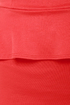 Valley Girl Off-the-Shoulder Coral Red Dress