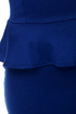 Valley Girl Off-the-Shoulder Royal Blue Dress